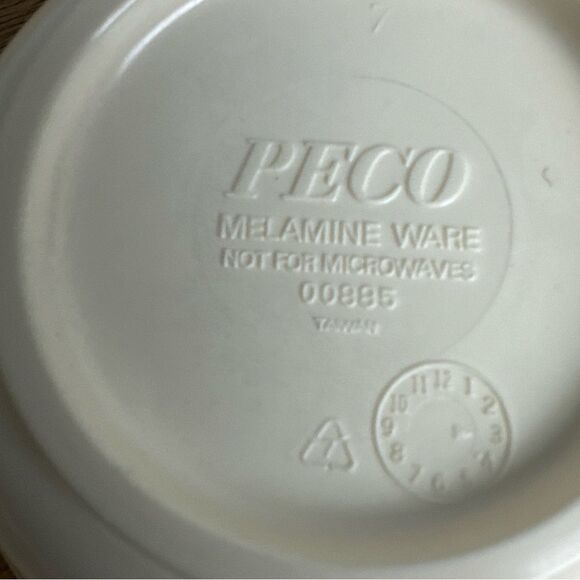 PETER RABBIT Child's Plate & Bowl Melamine Ware Collectible Bowl Has Suction - Picture 8 of 8